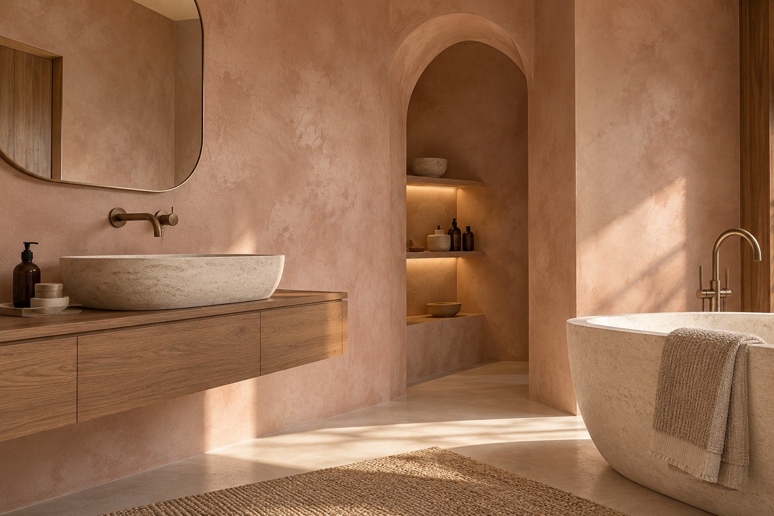 INCISE Microtopping Bathroom