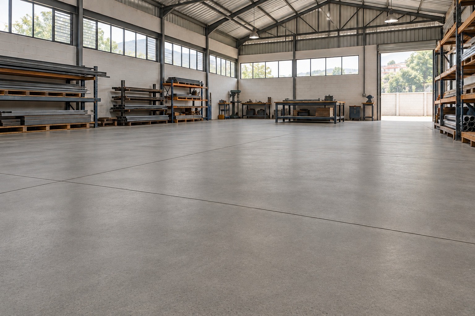 INCISE Colour Hardener Industrial Floor