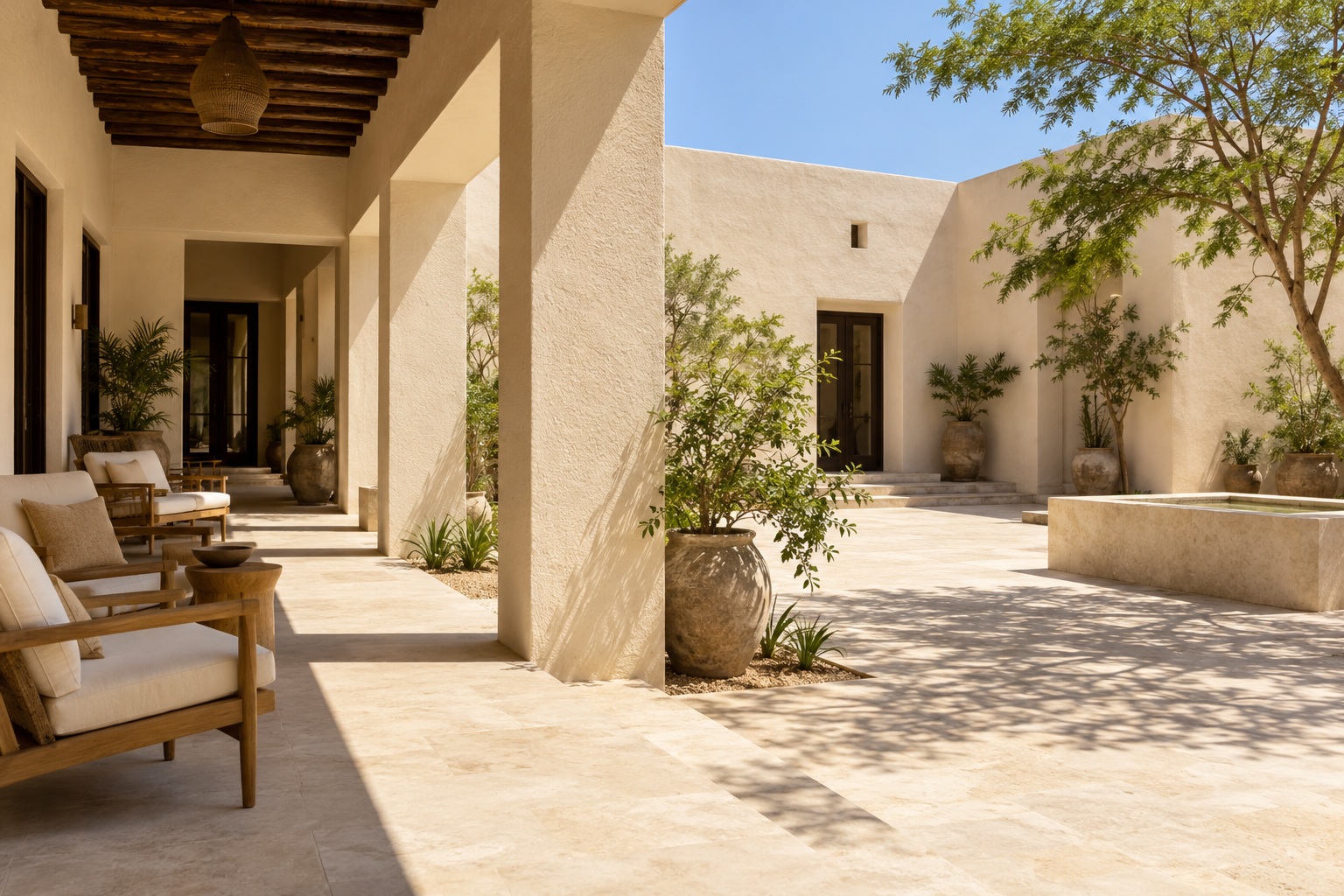 INCISE ThermoShield — Hotels & courtyard walls